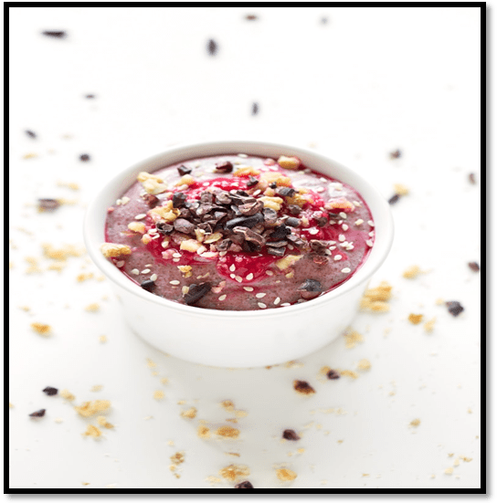 Instant Raspberry Chia Pudding