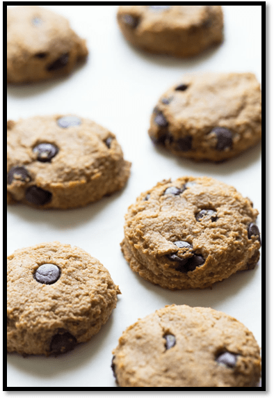Vegan Peanut Butter Chocolate Chip Cookies