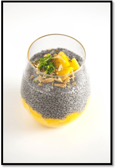 Mango Chia Pudding