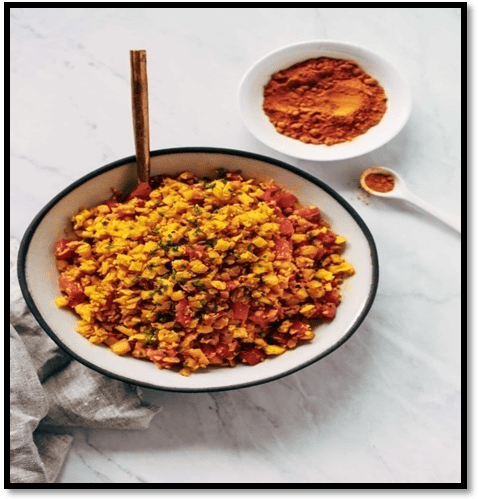 Golden Cauliflower Rice