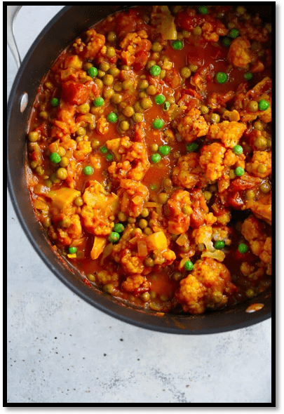 One-Pot Cauliflower Curry