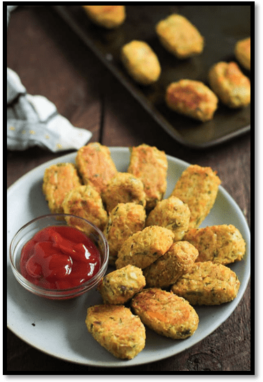 Low-carb Cauliflower Tots