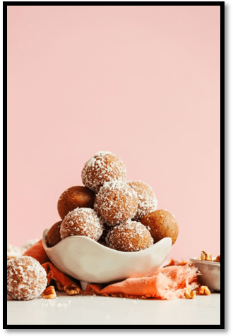 No-Bake Vanilla Cake Bites