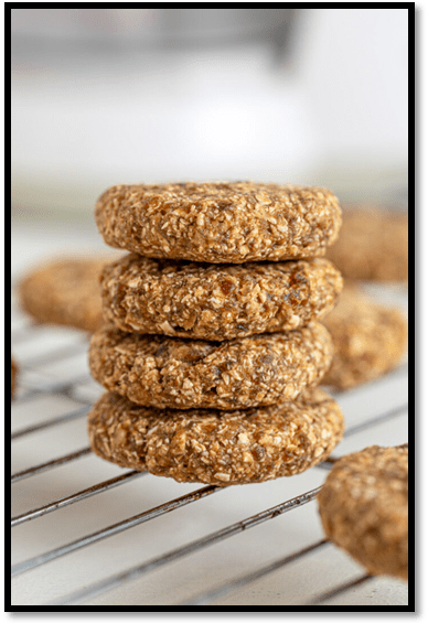 VEGAN TAHINI DATE COOKIES
