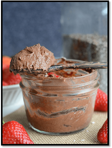 CHOCOLATE CHIA PROTEIN PUDDING