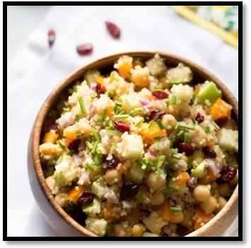 Cranberry Apple Quinoa Salad