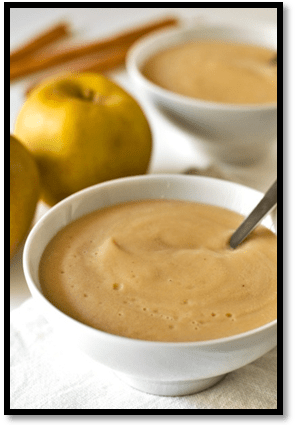 Vegan Apple Natillas