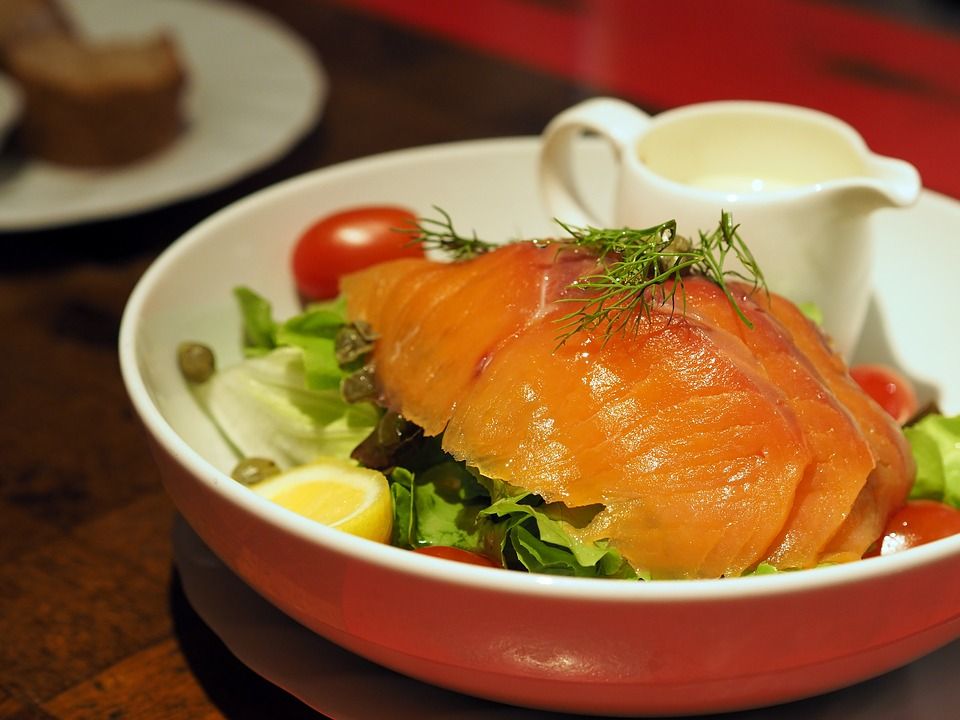 Smoked Salmon Salad