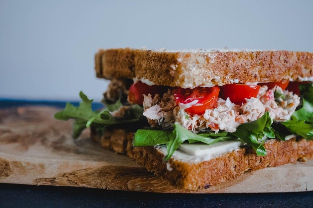 Keto Tuna Salad Sandwich