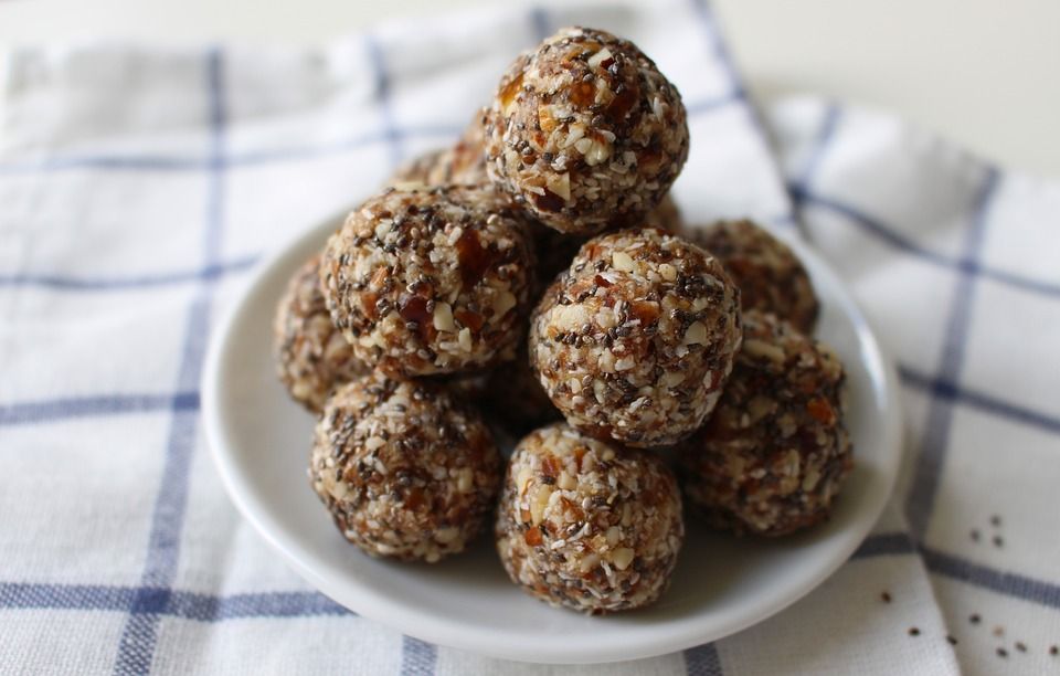 Almond Date Energy Balls