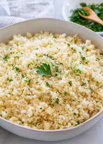 Cauliflower rice