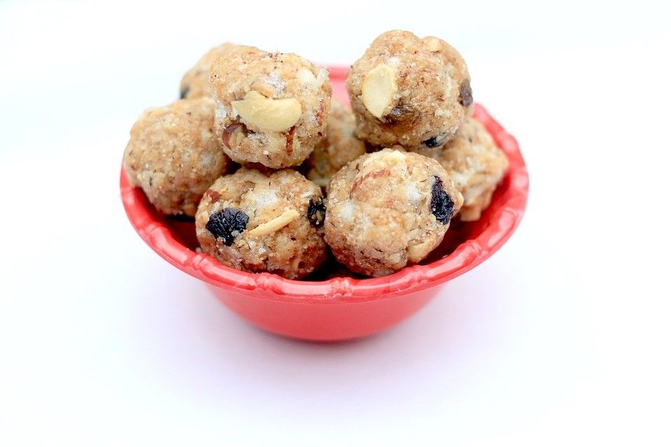 Blueberry Energy Bites