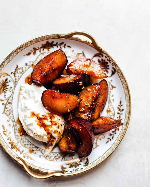 Caramelized Peaches