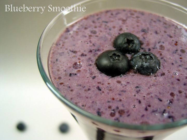 The Blueberry Bliss Smoothie