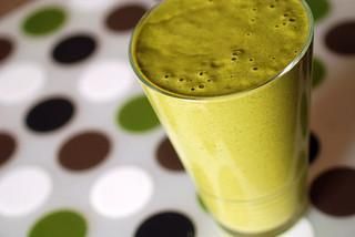 The Green Almond Butter Pumpkin Smoothie