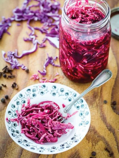 Pickled Red Cabbage & Onion Relish
