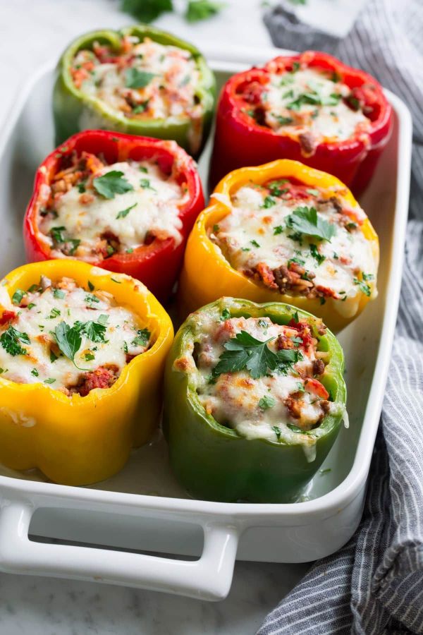 STUFFED BELL PEPPERS