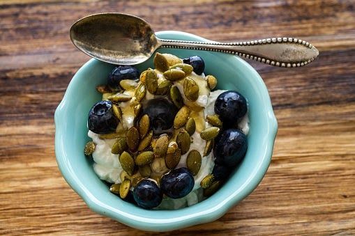 PUMPKIN SEEDS WITH YOGURT