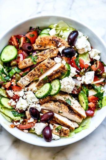 GREEK CHICKEN SALAD