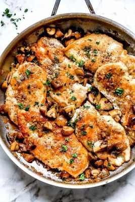 PORK CHOP WITH MUSHROOM SAUCE