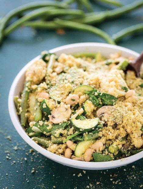 Cheesy Quinoa & Veggies