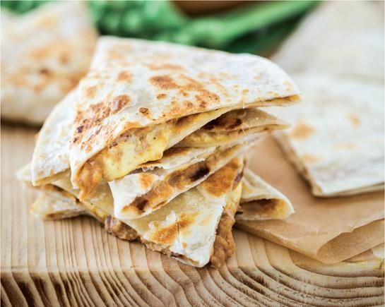 Bean & Cheese Quesadillas