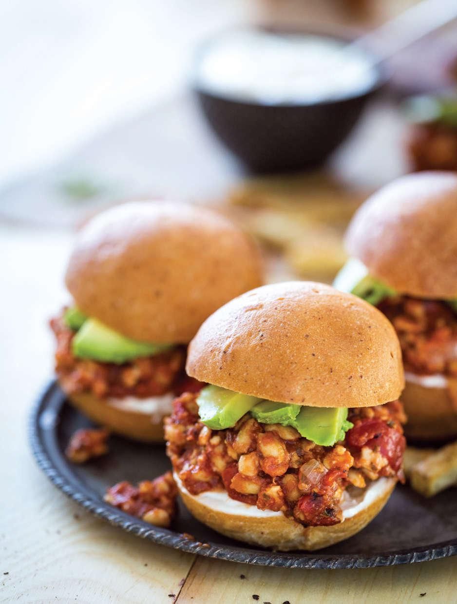 Tempeh Sloppy Joe Sliders