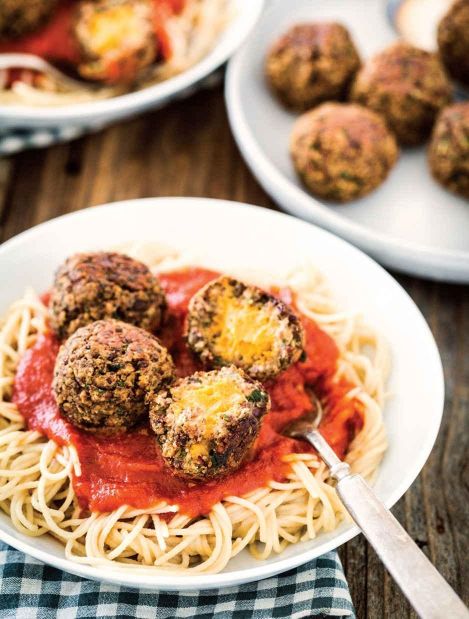 Cheese-Stuffed Meatballs