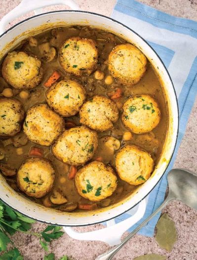 Chickpea & Dumplin’ Soup