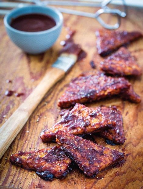 BBQ-Glazed Tempeh