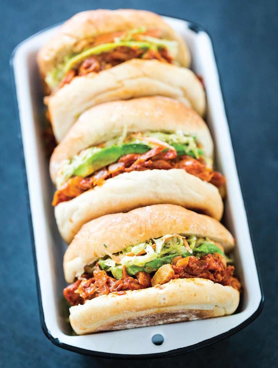 BBQ Pulled Jackfruit Sandwich