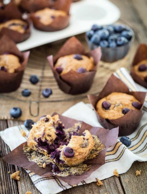 Blueberry-Banana Muffins
