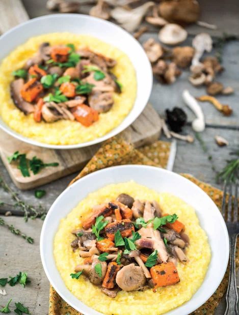 Roasted Carrot & Wild Mushroom Ragout