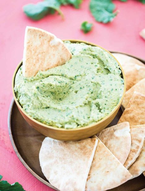 Artichoke-Kale Hummus