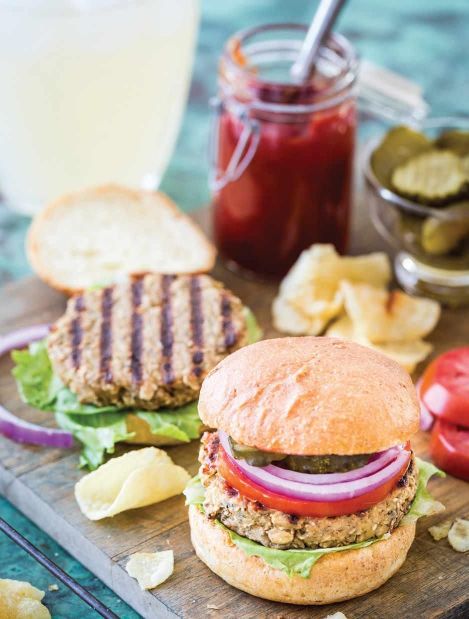 Herbed Tofu Burgers