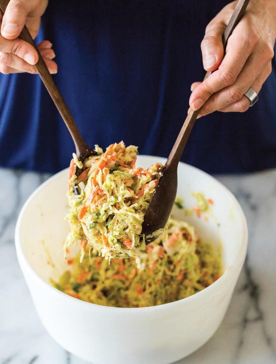 Creamy, Crunchy Coleslaw