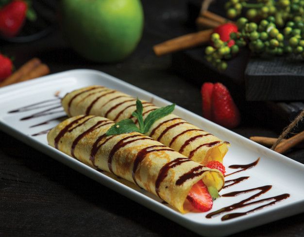 Fruit & Cream Wrap