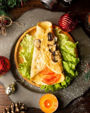 Mushroom Omelette