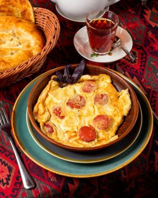 Sausage Omelette