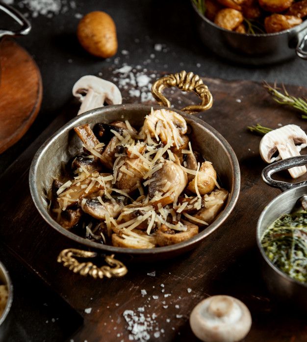 Bacon Sautéed Mushrooms