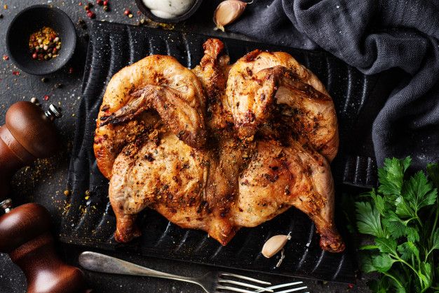 Crispy Chicken Tabaka