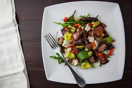 Bacon Chicken Avocado Salad