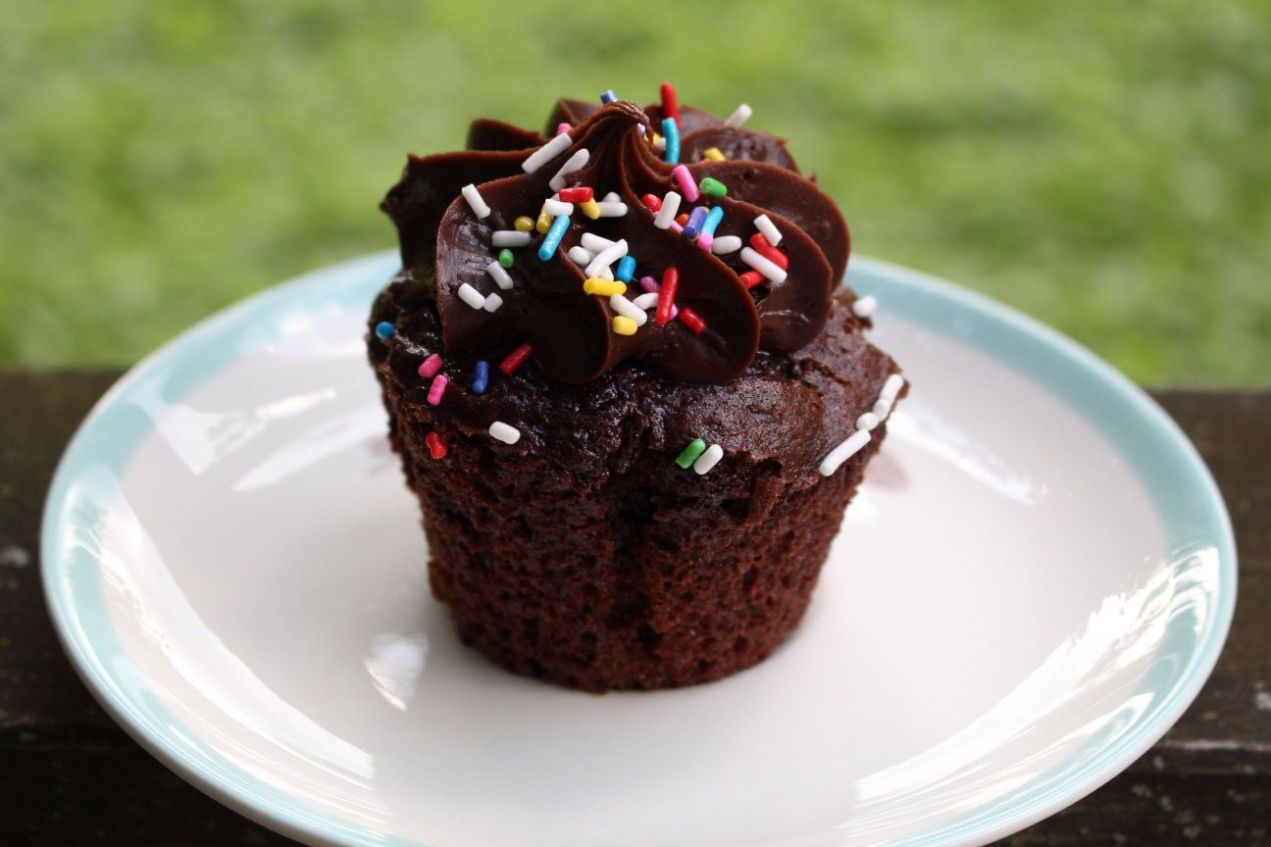 CHOCOLATE SPREAD MUFFINS
